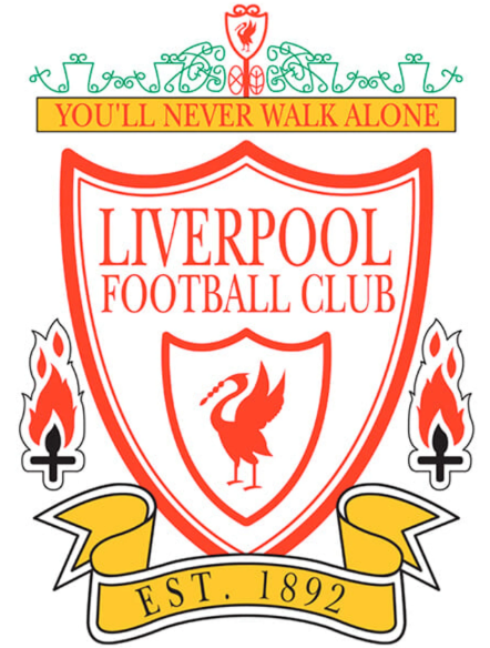 Logo Liverpoolu w latach 1987-88