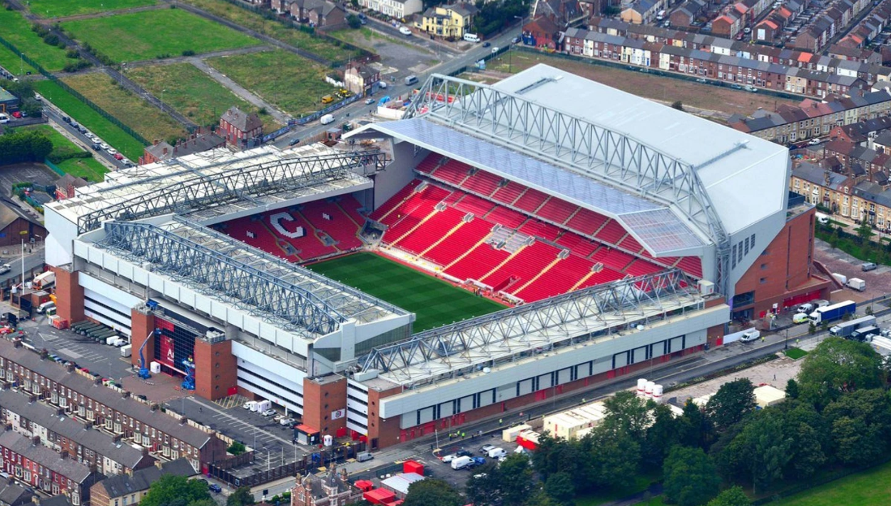 Stadion Anfield Liverpoolu